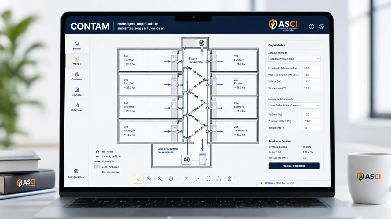 Introdução à modelagem de fluxos de ar no software CONTAM